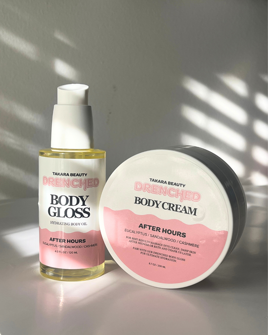 After Hours Body Gloss + Body Cream Bundle