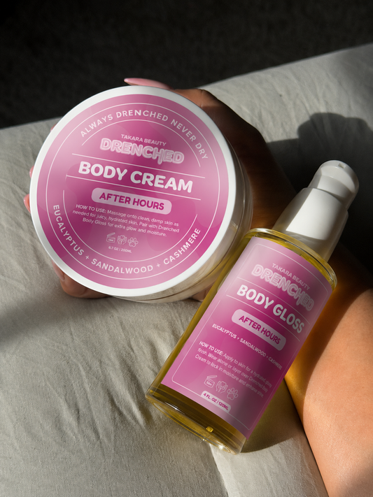 After Hours Body Gloss + Body Cream Bundle